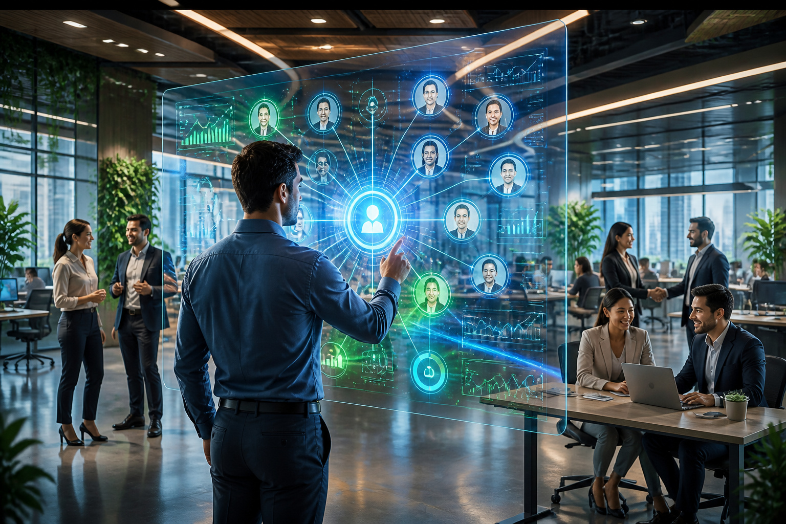 Futur bureau interactif donnees et collaboration